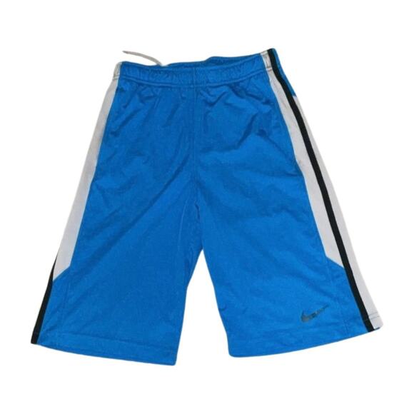 Nike Blue, Grey And Black Shorts With Drawstring Size L - Picture 1 of 3